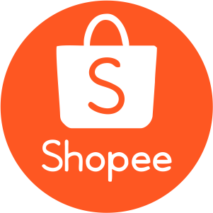 shopee circle logo design shopping bag